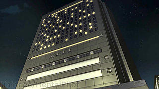 Makima's wet pussy fucked in a hotel room - Animation XXX