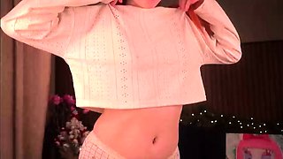 Tattooed Webcam Teen Rides Massive Toy