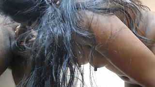 Desi Indian tamil wife handjob and blowjob to husband brother
