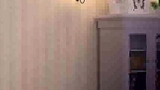 Treasure of Nadia: sexy MILF is masturbating under the shower and a guy is watching on her ep 109