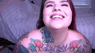 Nude Teen's Curvy Passion Ignites in Intimate BBW Small-Tit Heat