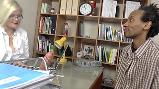 Young Man Has Sex with a Urologist in the Practice