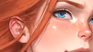 imagine This Is Bob..." - Slutty Wife Mila Rides Monster Dildo for Helpless Cuckold Husband - Mila Ai - by Addont