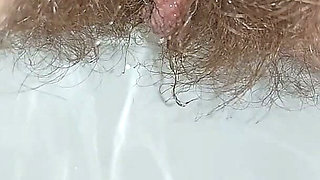 You Are My Toilet, You Are My Cleaner for Licking My Hairy Pussy
