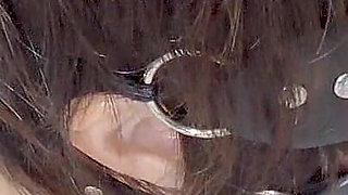 Mayu No.79 Extracorporeal Portio Orgasmic Sex, Collar, Nipple Vibrator, Blindfold, 2 Hole Sex, Massive Squirting,