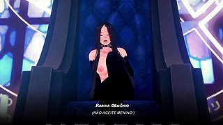 TWISTED WORLD Remake #3: Demon princess gives me a hot handjob