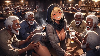 Muslim Babes Twerking Comp: Beer-Soaked Sluts Grouped in Indian Bars