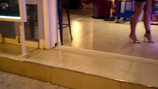 Big boobs amateur blonde teen Sam Summers public fuck