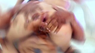 1vs1. first anal. LUNITA GALACTICA. Arg girl. latina. deep balls