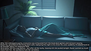 Awam Ellie Real Fuck - Ellie Lets Dylan Fuck Her Wildly the Morning After the Pajama Party.