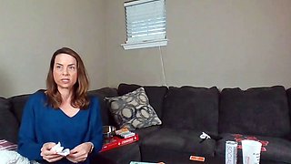 Redhead and brunette lesbians wanna misbehave