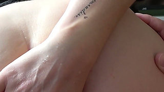 Anna Tries a Butt Plug for the First Time and Spanking