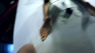 Dominant client fucked slender shemale