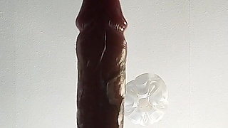 hude white in blacke ass using condom