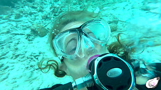 Supergirl Meets the Horniest Octopus in Bonaire