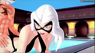 Felicia Hardy (Black Cat) hot bikini sex - Marvel