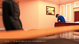 Taboo Stepmom Jerks Stepson for His Health - Measuring My Cum Porn Game Gameplay #1