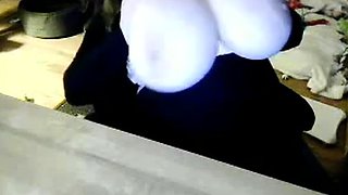 BBW with Big Tits on Webcam