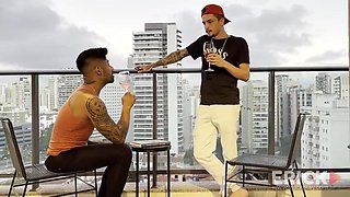 Matthew and Erick ft. Erick Diaz  Mateus Souza: Blowjob, Doggy  Missonary Porn