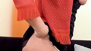 European GILF Ellis Shine Pleasures Her Old Pussy in Every Which Way She Can