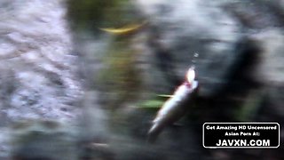 Camping With A Hot Asian Teen