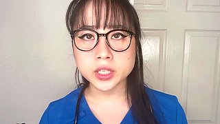 Kimmy Kalani - Nurse Sits On Your Face - ASMR Cheating