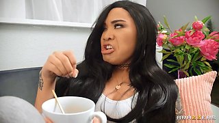 Shaving The Best For Last With Honey Gold, Paris Amour - Brazzers
