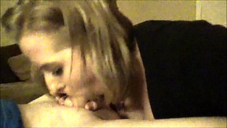 Brunette Teenage Blowjob babe
