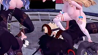 Genshin Impact - Team Sex Battle - Nod-krai Vs Fontaine - 3D Hentai Animations