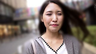 Asian japanese slut groped outdoors