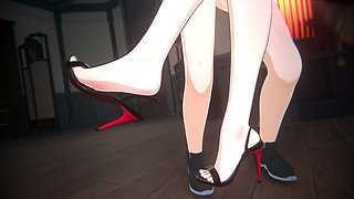 Honkai Star Rail - Ruan Mei Rides Caelus Cock Hard Until Mutual Orgasm - 3D Hentai Animations