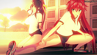 Rias Gremory Seduces Me and Invite Me to Fuck in the Gym - Dxd Ntr Madness Series