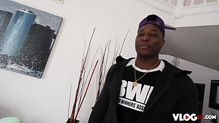 Glamour MILF whore interracial video