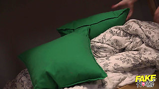 Fake Hostel - Lily Joy Makes Sure She Cleans the Rool and All the Cum Before She Leaves
