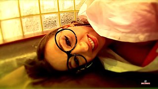 Nerdy Jada Stevens likes anal