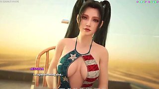 Shamandev's Shadows of Desire: Cum Hater Facial & Miley Loving BBC - Anal Teen BDSM 3D Game
