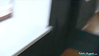 Very Cute Teen 18+ With Natural Tits And Nice Ass Agrees To Have Some Fun For Building Work To Be Done In Her Gym