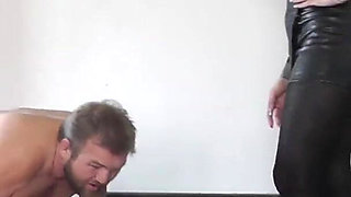 Mistress Cleo Is Hard Even Pantyhose