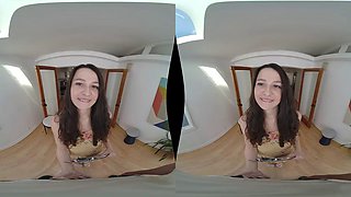 Liz jordan: Blowjob, Brunette  Small Tits VR Porn