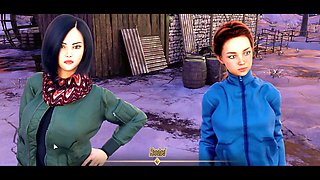 Summertime Saga 3D adventure with Misskitty2k in a meet and fuck scenario