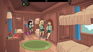 Camp Pinewood [v2.6.0]scenes Raven/jenny/jessica Gameplay by Loveskysan69