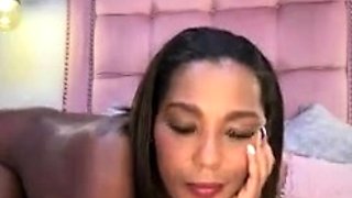 Hot Black Maid Does Some Webcam Black and Ebony