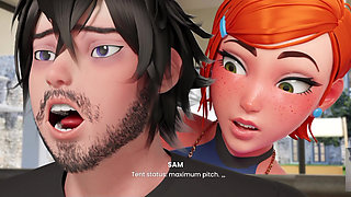 Gwen From Benten Is Fucked During Workout. She Saws My Hard Dick and Fucks