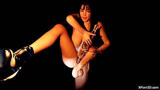 Futa Giantess Uses Girl as Sex Toy Giant Futanari Domination