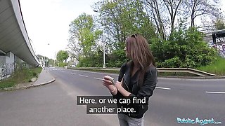 Europe scene with sinful Katy Rose from Public Agent