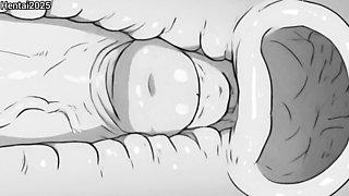 Threesome in Sauna Cartoon Hentai Animation