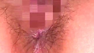 Anal Twitching Masturbation with a Perfect View of the Number of Contractions and Wrinkles in the Squat Butt Hole.