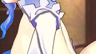 Genshin Impact - Ganyu and Aether Passionate Sex Scene - 3D Hentai Animation