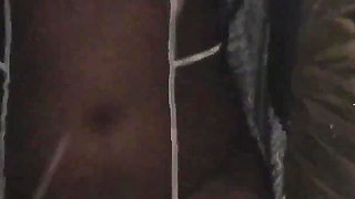 Winter Flash Fun in a Sheer Dress