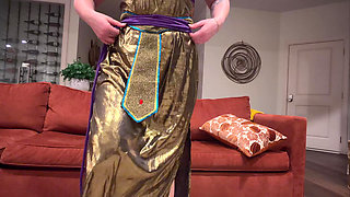 Tilly Mcreese's Ancient Egyptian Self-bondage Ritual 4K POV Captive Fantasy Awaits!